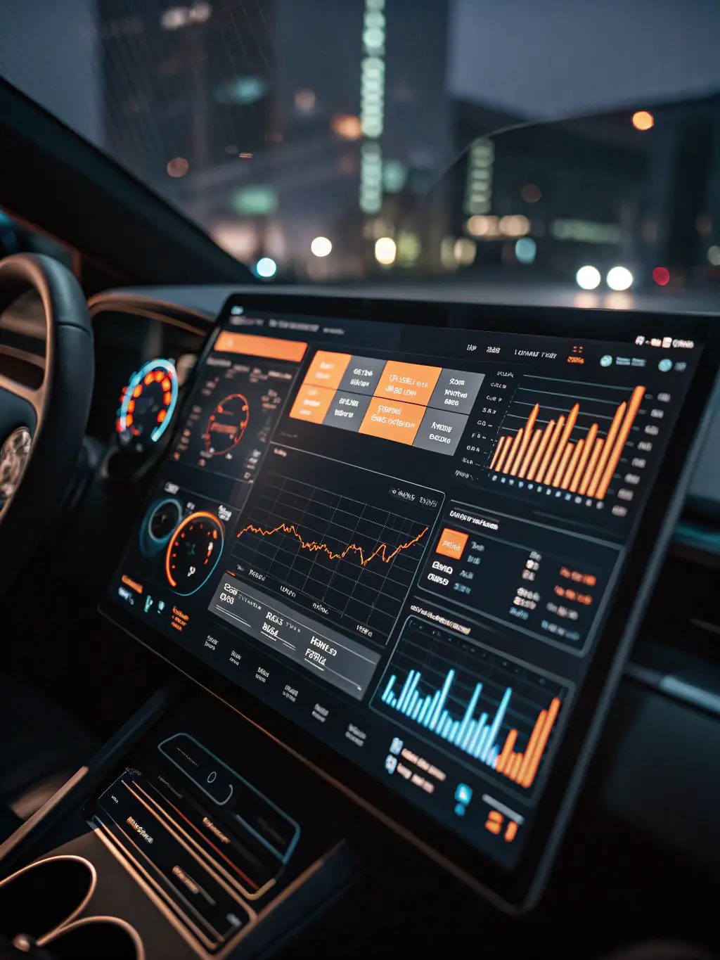 A secure digital interface displaying financial data, highlighting ForYou Accounting's use of technology for efficient service delivery.